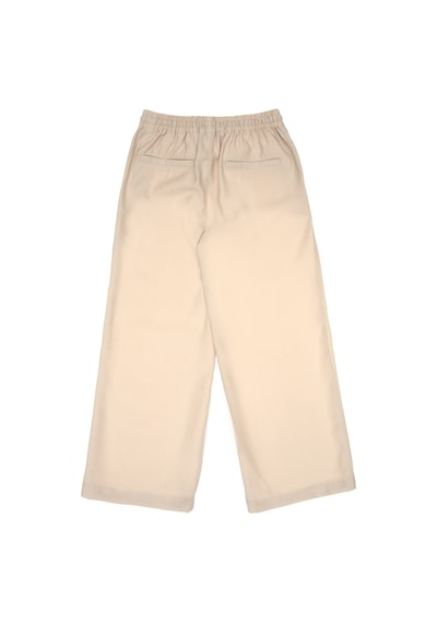 U.S. Polo Assn. Kız Çocuk Taş Loose Fit  Modal Karışımlı Kanvas Pantolon 50300911-VR049