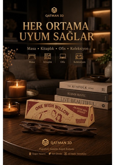 Tek Dilek Söğüt Ağacı - Obsession One Wish Willow Dilek Çubuğu Film Temalı Manifestasyon Ve Niyet Çubuğu