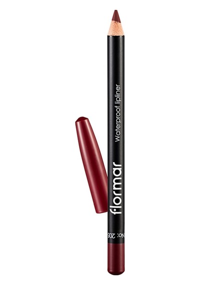 Flormar Sudan Etkilenmeyen Yoğun Pigmentli Mat Dudak Kalemi - 205 Elegant Bordeaux - 6 Adet Tarı
