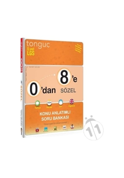 Tonguç Yayınları 8.Sınıf 0'Dan 8'E Sözel