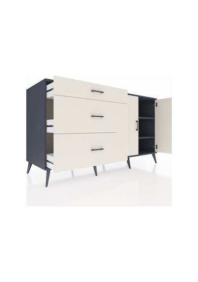 Kronos Konsol 2 Raflı 3 Çekmeceli 2 Kapaklı 176x59x99 Antrasit-aytaşı Aytası/aytası - Antrasıt Kronos Konsol 2 Raflı 3 Çekmeceli 2 Kapaklı 176x59x99 Antrasit-aytaşı Aytası/aytası - Antrasıt