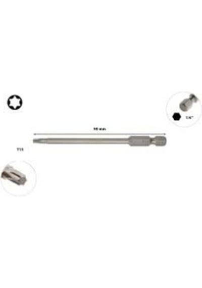 Ceta Form T15 X 90 Mm Torx Bits Uç Uzun Cb/8095 Ceta Form T15 X 90 Mm Torx Bits Uç Uzun Cb/8095