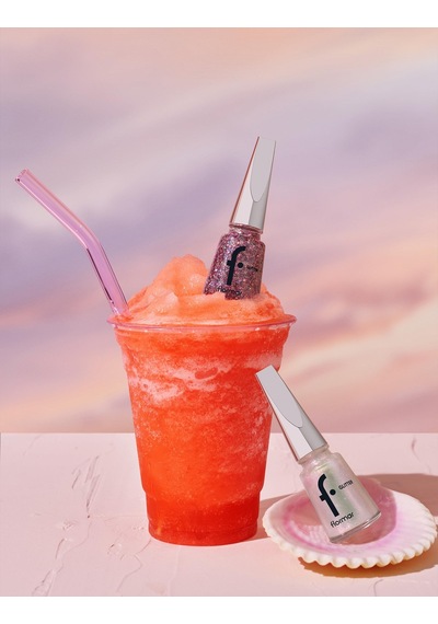Glitter Yarı Transparan & Parlak Bitişli Simli Oje Diğer