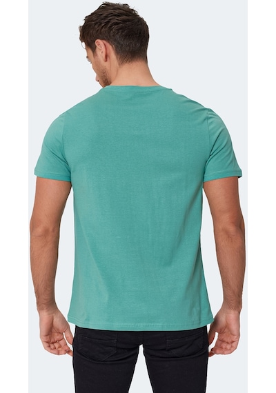 Slazenger RIVALDO Erkek V Yaka Yeşil Tişört