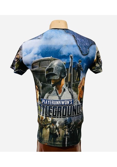 Gamer Dijital Baskı Pubg Palyer Tshirt Çok Renkli Gamer Dijital Baskı Pubg Palyer Tshirt Çok Renkli
