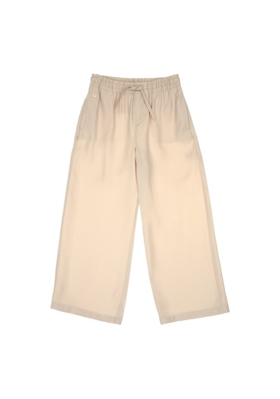 U.S. Polo Assn. Kız Çocuk Taş Loose Fit  Modal Karışımlı Kanvas Pantolon 50300911-VR049