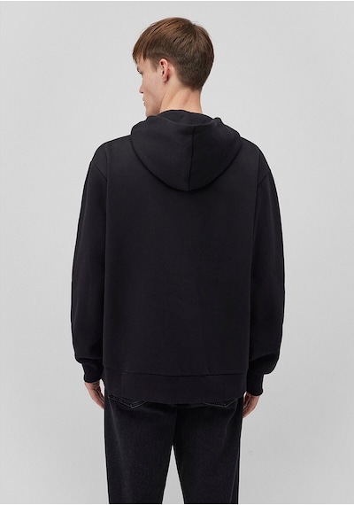 Mavi Baskılı Kapüşonlu Siyah Sweatshirt 0610960-900