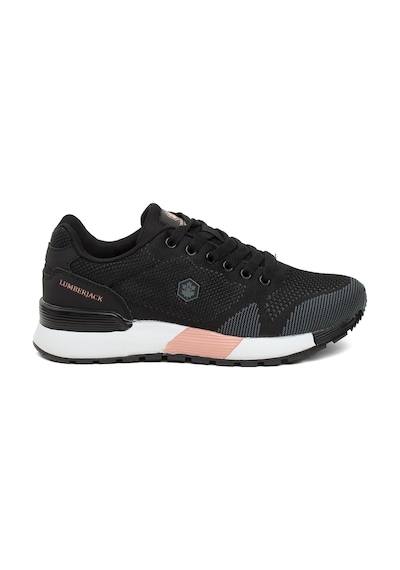 Lumberjack 101499568 Vendor Kadın Koşu Ayakkabısı Siyah - Pembe-siyah - Pembe Siyah - Pembe
