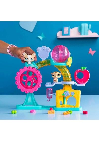 5196 Littlest Pet Shop Minişler Eğlence Fabrikası Oyun Seti S1 -sunman Standart