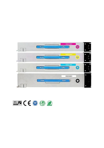 W9053mc Kırmızı Toner E87640dn E87650dn E87660dn E87640z Uyumlu