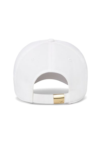 Nike Dri-fit Club Cap Gold Swoosh Ayarlanabilir Unisex Şapka Beyaz