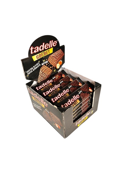 Tadelle Bitter Çikolatalı Gofret 28 Gr 28 Adet