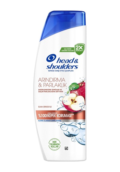 Head & Shoulders Arındırma Ve Parlaklık Şampuan 330 Ml - 8 Adet Tarı