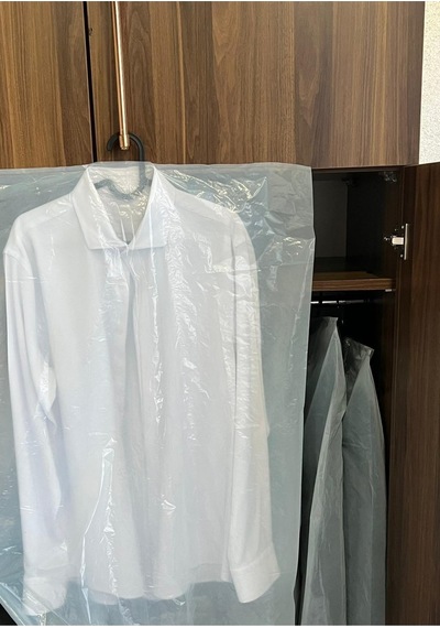 Güve Savar Etkili, Lavanta Kokulu Elbise Koruma Poşeti- 5 Adet- 65x100 Cm Şeffaf