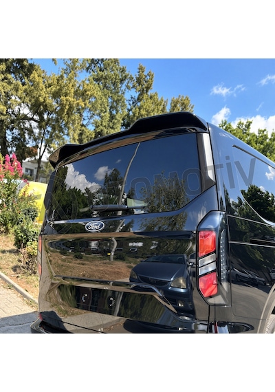 Ford Tourneo Custom Bagaj Üstü Spoiler Parlak Siyah 2025 Model Ve Sonrası