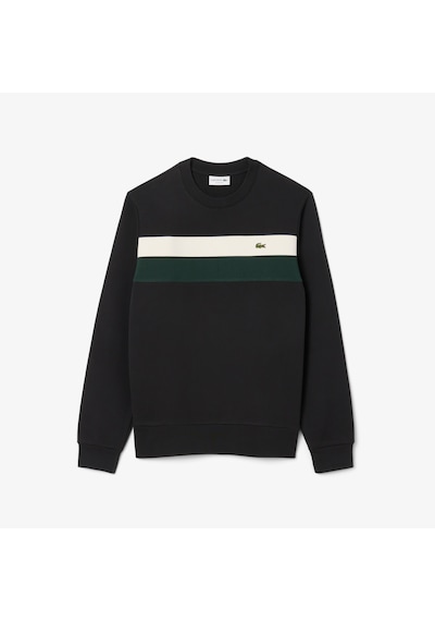 Lacoste Sh5498 Erkek Sweatshirt Siyah