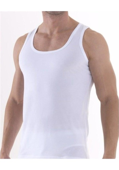 Yıldız Erkek 3 Lü 120 121 Süper Ince Yazlık Atlet Beyaz
