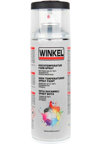 Wınkel Sprey Boya Yüksek Isıya Daynk. Siyah 400ml