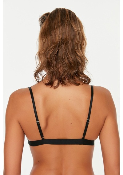Deep Secret Siyah Kadife Bralet Ds200111br 001
