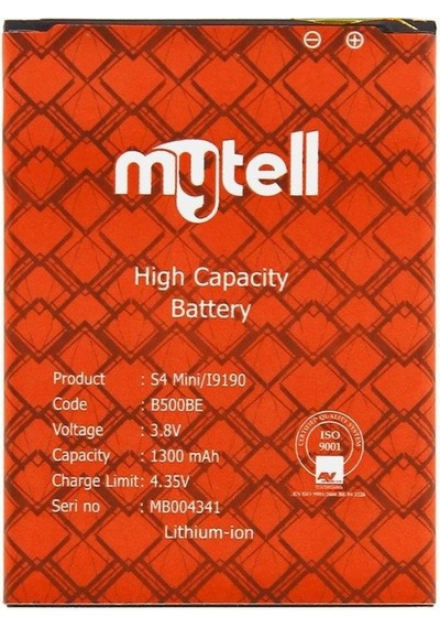 Mytell I9190 Galaxy S4 Mini İle Uyumlu B500be Mbt-01 Batarya