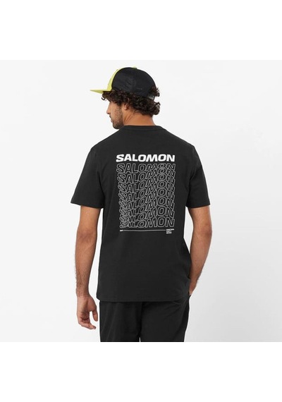 Salomon Graphic Performance Erkek Tişört C-sal221940e50g01 Beyaz