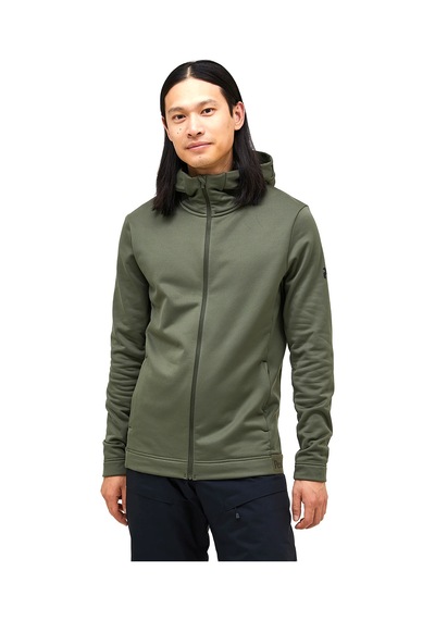 Peak Performance Rider Tech Zip Hood Erkek Yeşil Outdoor Polar G79554060 Yeşil