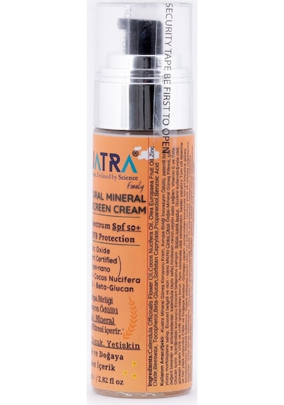 Kuatra Doğal Mineral Bebek-Çocuk-Yetişkin Koruyucu Güneş Kremi SPF50+ 80 ML