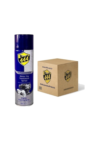 444 Motor Dış Temizleme 500 Ml Sprey X24'lü Avantajlı Paket