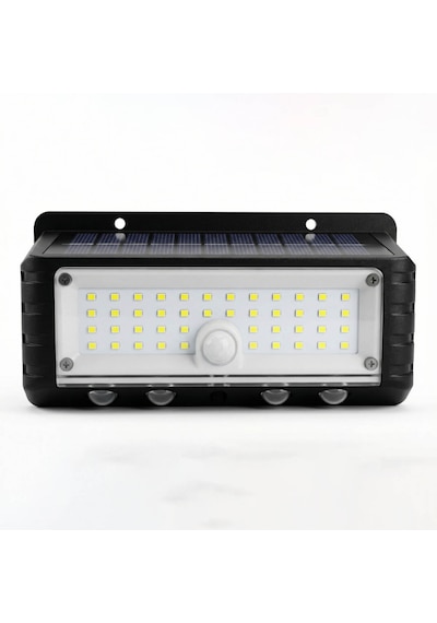 Panther Güneş Enerjili Solar Çift Yönlü Dekoratif Hareket Sensörlü Duvar Apliği 2 Adet