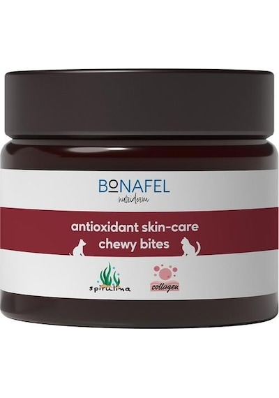 Bonafel Köpekler İçin Deri ve Tüy Sağlığı Çiğneme Tableti 100 G 50 Tablet