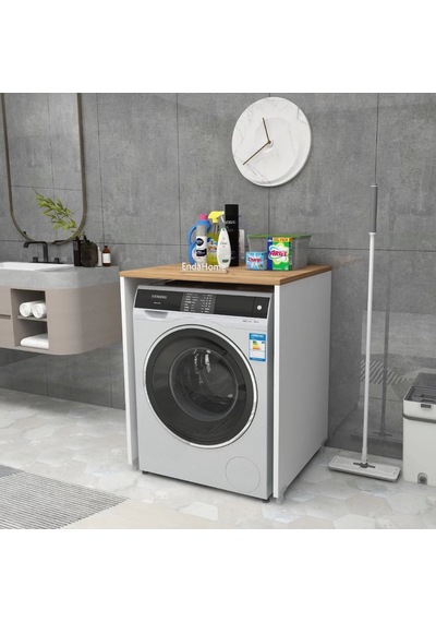 Reyo Home Enda Çamaşır Ve Kurutma Makinesi Dolabı Kapaksız Çam-be Atlantik Çam Beyaz Reyo Home Enda Çamaşır Ve Kurutma Makinesi Dolabı Kapaksız Çam-be Atlantik Çam Beyaz