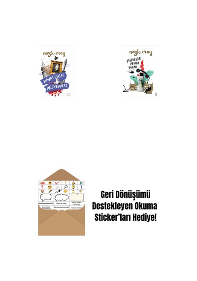 Hayatımın Müsveddesi + Yıldızlar Mektup Yazar + Okuma Sticker'ları