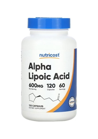 Nutricost Alpha Lipoic Acid 600 Mg 120 Kapsül