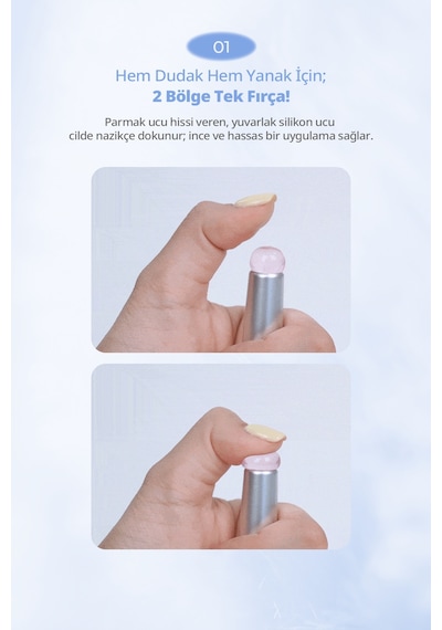 Missha A'pieu Juicy-pang Silicone Lip&Cheek Brush