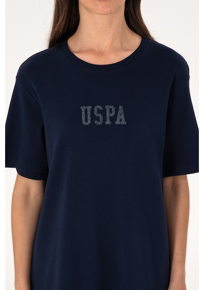 U.S. Polo Assn. Kadın Lacivert Bisiklet Yaka Mini Boy Örme Elbise 50306431-VR033 U.S. Polo Assn. Kadın Lacivert Bisiklet Yaka Mini Boy Örme Elbise 50306431-VR033