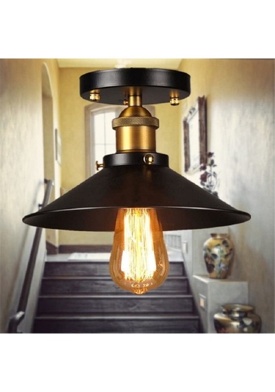 Riolight Retro Tekli Tavan Avizesi Çap: 22Cm