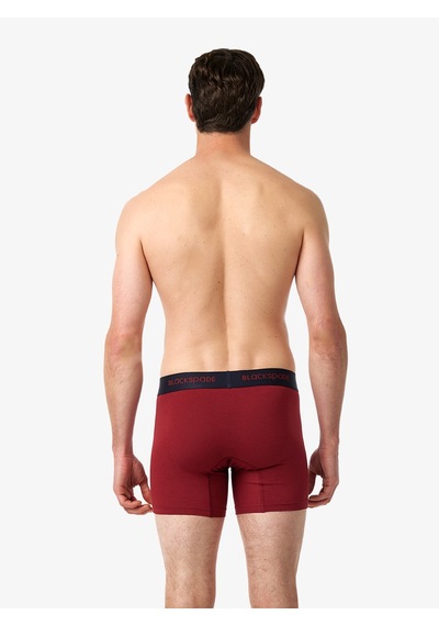 Blackspade Erkek Boxer 2li Paket Comfort 9618 - Lacivert Kırmızı Lacivert - Kırmızı