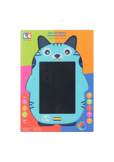 Sevimli Kedi Çizim Tableti 22 Cm - -31070