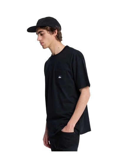 Quiksilver Salt Water Pock Erkek Siyah Outdoor T-shirt Eqyzt08205-11783