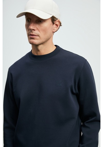 Lufian Grand Erkek Sweatshirt Lacivert Lacivert 112030192100200