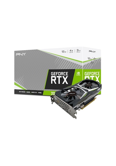 PNY NVIDIA GeForce RTX 2060 Uprising Dual Fan VCG206012DFMPB 12 GB GDDR6 192 Bit Ekran Kartı
