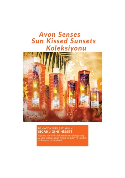 Avon Senses Sun Kissed Sunsets Vücut Spreyi 100 ML