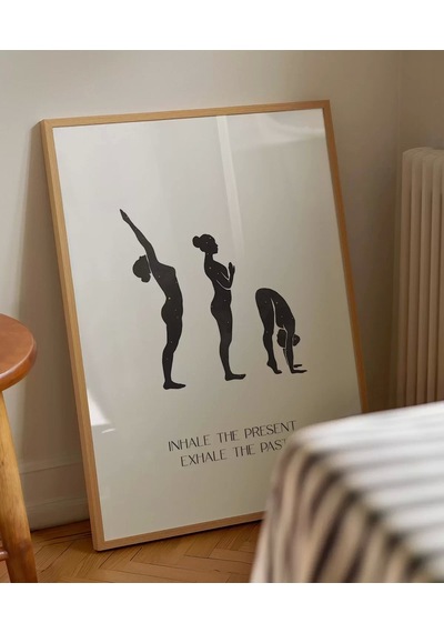 Çerçevesiz Poster Zihnin Sessizliği