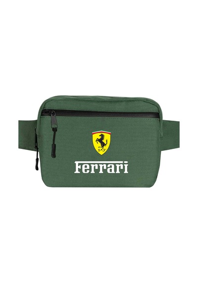 Ferrari İn İtaly Yeşil Bel Çantası