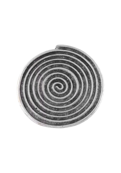 Kadın Antik Gümüş Kaplama Ayarlanabilir Spiral Yüzük N11.11426 Gümüş