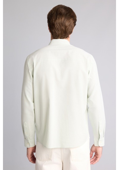 Defacto %100 Pamuk Regular Fit Polo Yaka Oxford Basic Uzun Kollu Gömlek A8028ax26autr368 Turkuaz-tr368 Defacto %100 Pamuk Regular Fit Polo Yaka Oxford Basic Uzun Kollu Gömlek A8028ax26autr368 Turkuaz-tr368