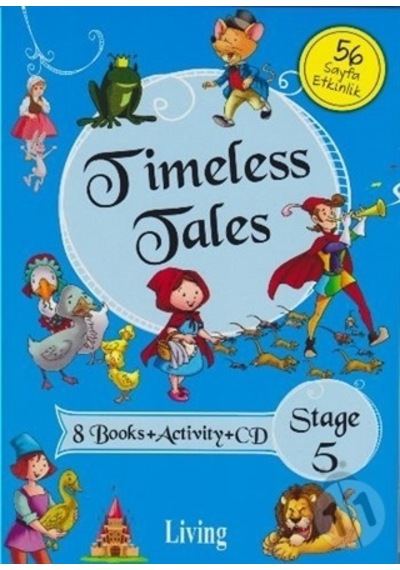 Stage 5 - Timeless Tales 8 Books + Activity + CD- Living English Dictionary