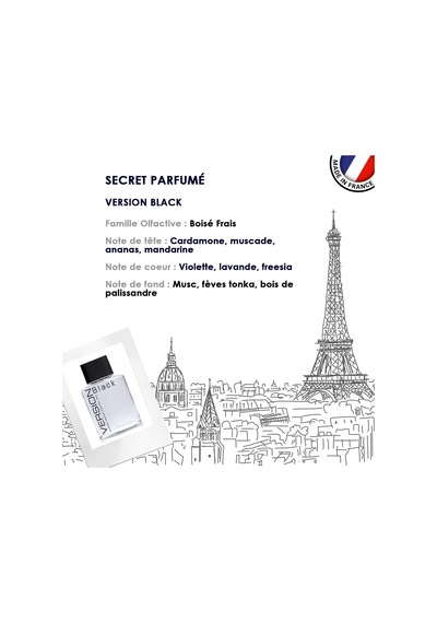 Lexroo Jacques Saint Prés - Version Black - Edt 100ml Erkek Parfüm Ferah
