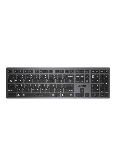 A4 Tech Fbx50c Kablosuz Mm Şarjlı Q Siyah Klavye
