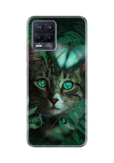 Realme 8 8 Pro Kılıf Desenli Silikon Blue Butterflys 1350